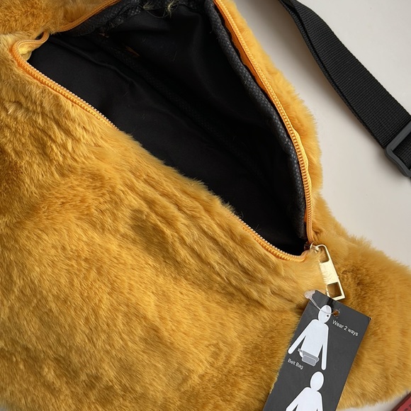 Faux Fur Belt Bag Fanny Pack - Picture 6 of 8